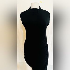 Helmut Lang ruched dress